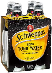 Schweppes Tonic Water | 300ml x 4 Pack | Schweppes | YG-006647-PD-048398