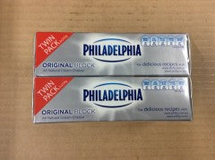 Philadelphia Cream Cheese Block Twin | 250g | Kraft | YG-006641-PD-048620