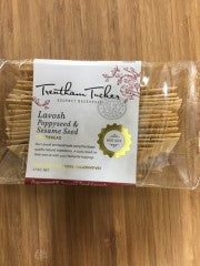 Trentham Tucker Lavosh Poppyseed & Sesame Seed Crispbread Bite Size | 100g | YG-007237-PD-019742