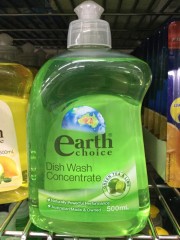 Green Tea And Lime Dishwash Liquid Concentrate | 500ml | Earth Choice | YG-007873-PD-052136