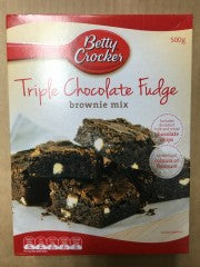 Triple Chocolate Brownie Mix | 500g | Betty Crocker | YG-007902-PD-053094