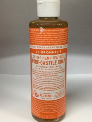 18 In 1 Hemp Tea Tree Pure Castile Soap | 237ml | Dr Bronner's | YG-007969-PD-012485