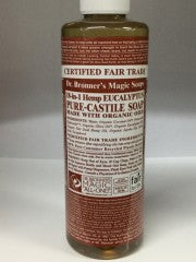 18 In 1 Hemp Eucalyptus Pure Castile Soap | 237ml | Dr Bronner's | YG-008276-PD-020626