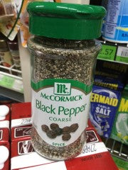 Black Pepper Coarse | 90g | Mccormick | YG-008823-PD-051655