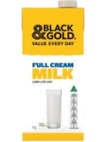 Full Cream Long Life Milk | 1l | Black & Gold | YG-009051-PD-052069