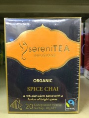 Organic Spice Chai Infusion | 20 Bags | Serenitea | YG-009176-PD-005768