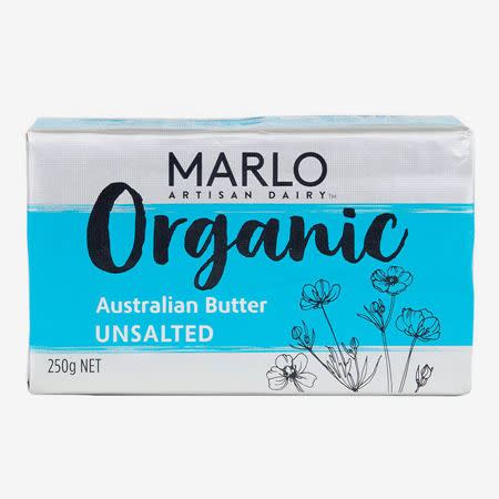 Organic Unsalted Butter | 250g | Marlo | YG-011071-RO-006744