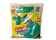 Tuff Stuff Extra Wide Drawstring Garbage Bags 56l | 10 Pack | Glad | YG-010197-PD-048594
