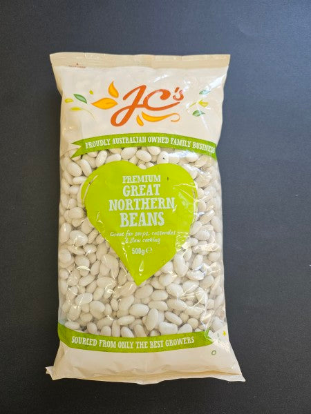 Great Northern Beans | 500g | Jc's Quality Foods | YG-011906-FFF-000918
