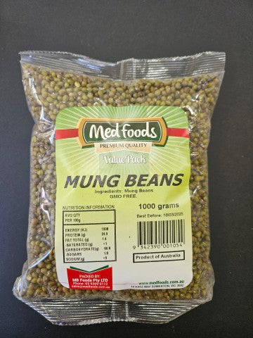 Mung Beans | 1kg | Medfoods | YG-011926-FFF-000924