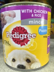 Vital Mince With Chicken & Rice Puppy Food | 700g | Pedigree | YG-007260-PD-053200