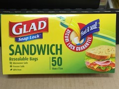 Sandwich Bags | 50 Pack 18 x 17 | Glad | YG-010461-PD-052808