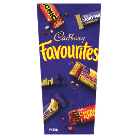 Favourites Boxed Chocolate 520g | 520g | Cadbury | YG-011818-PD-016524
