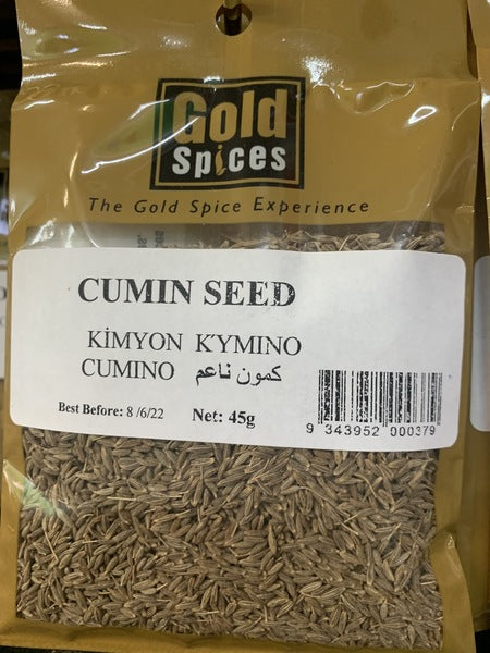 Cumin Seed | 45g | Gold Spices | YG-011956-FFF-001404
