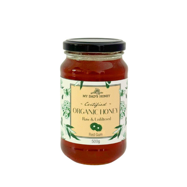 Organic Raw &unfiltered Honey | 500g | My Dad's Honey | YG-012070-RO-022539