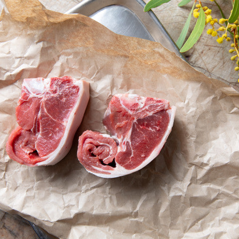 Midloin Chops (Vacuum Sealed) | Each Chop ≈ 180g | Saltbush Lamb | YG-000455-GMB-002311