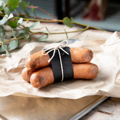 Housemade Cheese Kransky | Each Bundle Of 3 ≈ 500g | G. Mcbean Family Butcher | YG-000462-GMB-002304