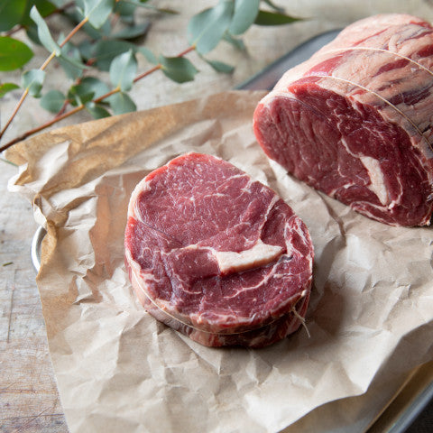 Scotch Fillet Mb+2 (Vacuum Sealed) | 1 x Steak ≈ 300g | Cape Grim Tasmania | YG-000483-GMB-002337