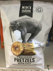 Pressed Pretzels W/ Sea Salt | 180g | Macy And Tailor | YG-005276-PD-017649