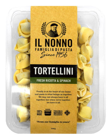 Tortellini Fresh Ricotta & Spinach | Serves 4 | Il Nonno | YG-011442-PD-005405