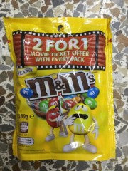 M&ms Peanut | 180g | Mars Chocolate | YG-007695-PD-052383