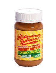 Peanut Butter Chunky Crunch | 375g | Ridiculously Delicious | YG-004225-NCQ-004953