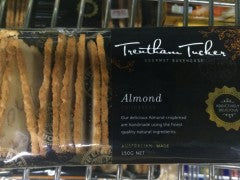 Almond Crispbread | 150g | Trentham Tucker | YG-007424-PD-051514