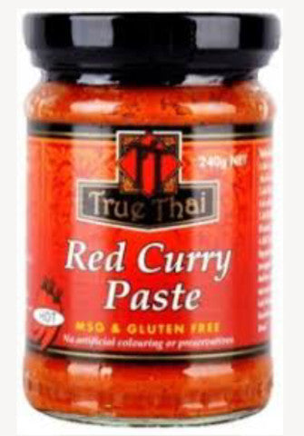 Gluten Free Red Curry Paste | Hot | True Thai | YG-011640-PD-016044