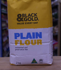 Plain Flour | 2kg | Black & Gold | YG-008199-PD-052649
