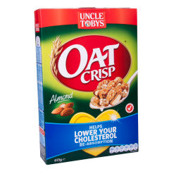Almond Oat Crisps Cereal | 415g | Uncle Tobys | YG-009739-PD-051519