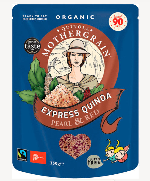 Organic & Gluten Free Express Quinoa Pearl & Red | 1-2 Servings | Quinola Mothergrain | YG-011512-PD-016203