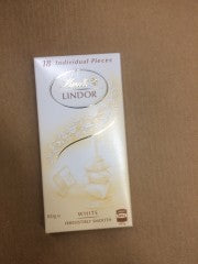 White Chocolate | 100g | Lindor | YG-007740-PD-052291