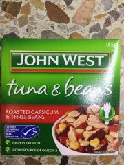 Tuna & Beans Roasted Capsicum & Three Beans | 185g | John West | YG-008205-PD-053106