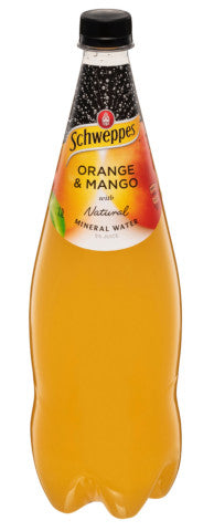 Orange & Mango W/ Natural Mineral Water | 1.1l | Schweppes Australia | YG-012471-PD-016166