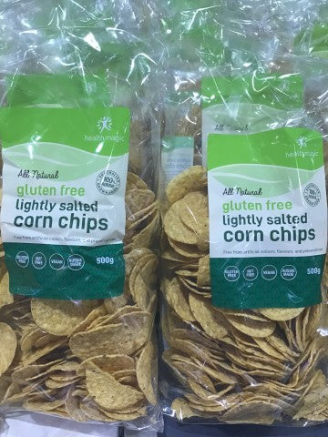 Lightly Salted Corn Chips - Gluten Free | 500g | Health Magic | YG-000754-GFV-002232