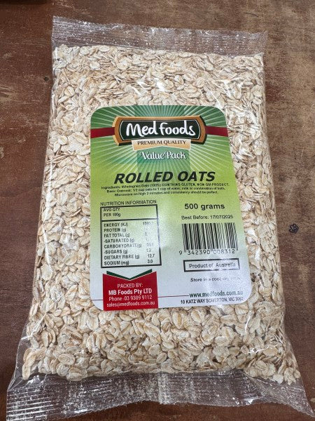 Rolled Oats | 500g | Med Foods | YG-011917-FFF-010315