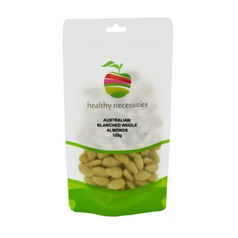 Australian Blanched Whole Almonds | 125g | Healthy Necessities | YG-004902-PD-015679
