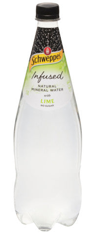 Infused Natural Mineral Water W/ Lime | 1.1 L | Schweppes | YG-010613-PD-016385