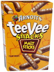 Teevee Malt Chocolate Sticks | 175g | Arnott's | YG-007859-PD-053023