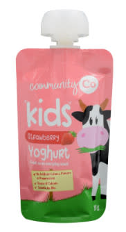 Kids Strawberry Yoghurt Pouch 70gm | 70g | Community Co | YG-011708-PD-016543