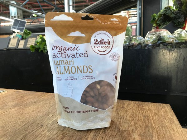 Organic Activated Tamari Almonds | 600g | 2die4 | YG-012484-RO-006702