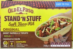 Stand 'n Stuff Soft Taco Kit | 8 Tacos | Old El Paso | YG-005180-PD-017880