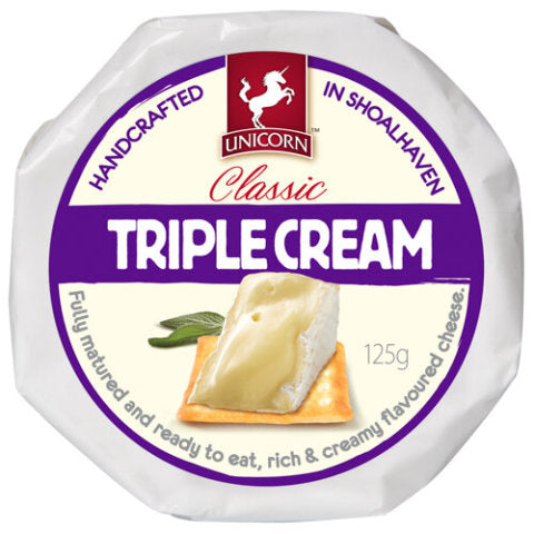 Triple Cream Brie | 125g | Unicorn | YG-011636-PD-016406