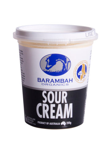 Organic Sour Cream | 200g | Barambah Organics | YG-005006-PD-017334