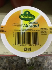 German Mustard | 250ml | Kuhne | YG-009193-PD-011616