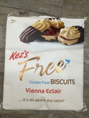 Gluten Free Choc Raspberry Vienna Eclairs | 190g | Kezs | YG-007627-PD-012546