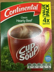 Classic Hearty Beef | 55g | Continental Cup A Soup | YG-010525-PD-051802