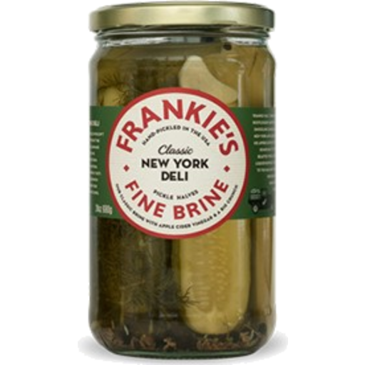 Classic New York Deli Pickle Halves | 680g | Frankie's | YG-005518-PD-015119