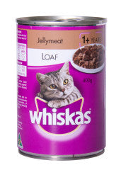 Whiskas 1+ Years Adult Wet Cat Food Jellymeat Loaf Can 400g | 400g | Mars Pet Care | YG-007890-PD-053217