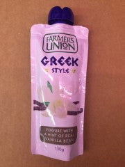 Greek Style Yoghurt With A Hint Of Vanilla | 130g | Farmers Union | YG-005531-PD-015118